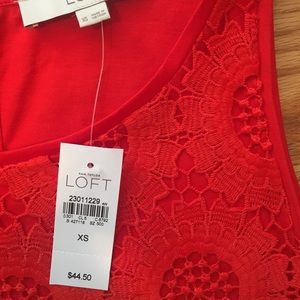NWT! Loft Sleeveless Top